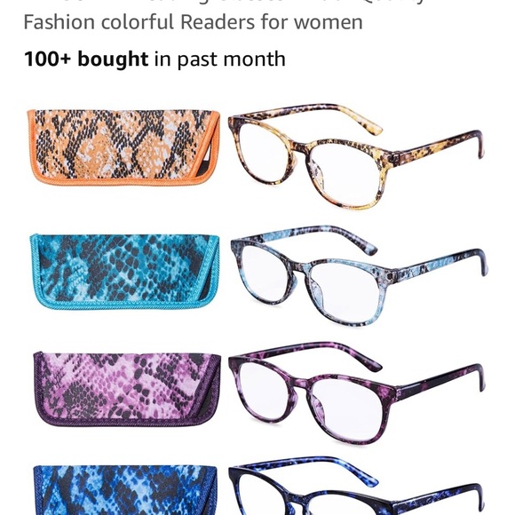 eye gaurd Other - NWT, set of 4 Reading Glasses Set with Matching Cases, 3.5X